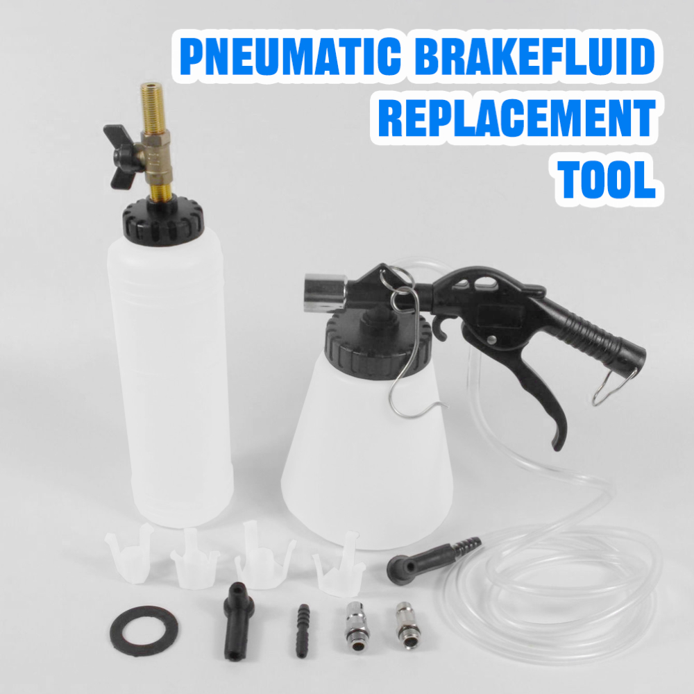Brake Fluid - Pneumatic Brake Bleeder Kit Hydraulic Fluid