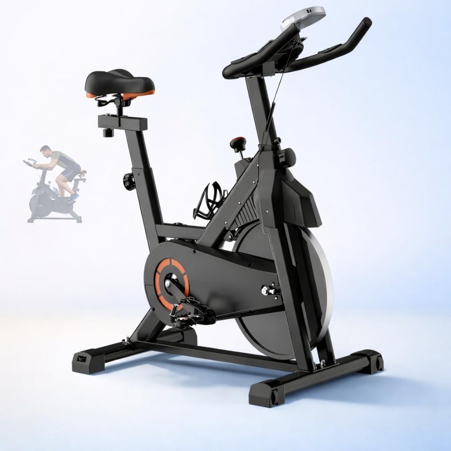 Brake Pads Bike - Home Exercise Bike with Silent Belt
