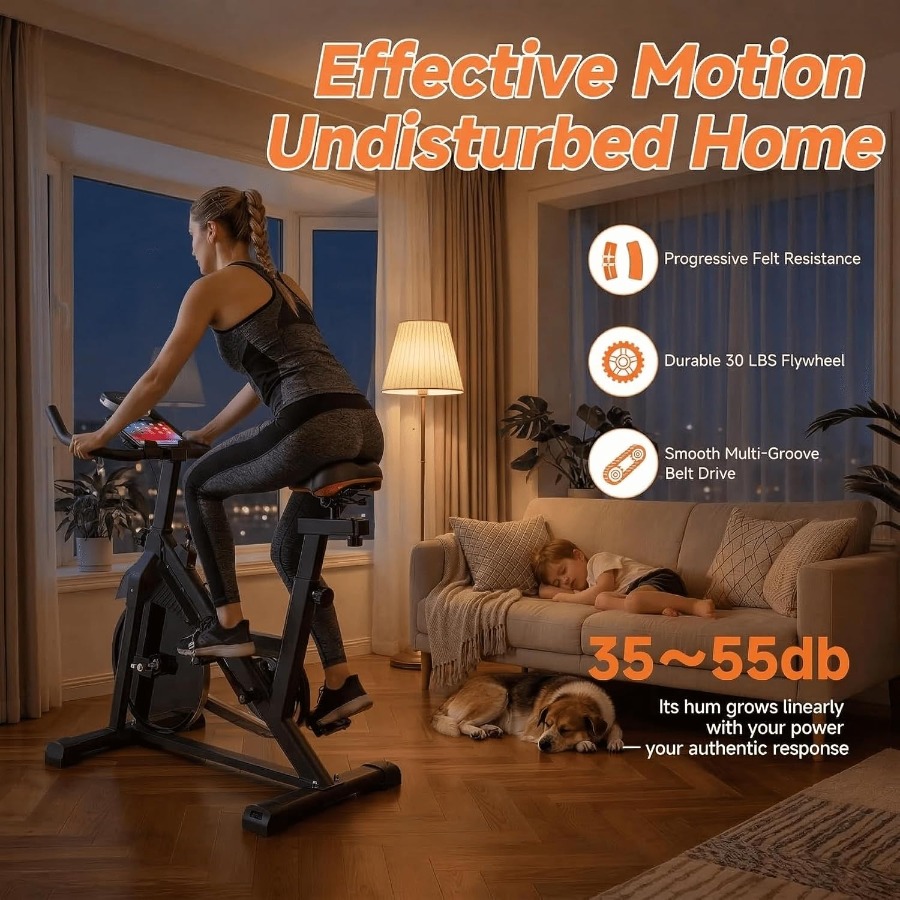 Home Exercise Bike with Silent - огляд і ціна Brake Pads Bike