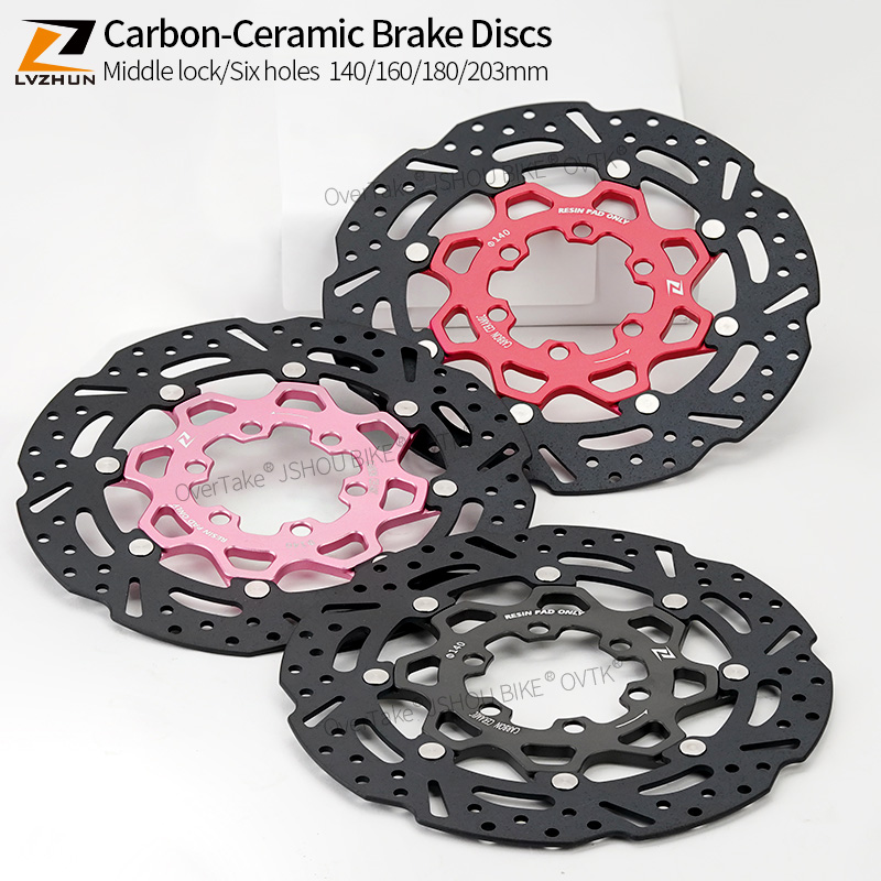 LVZHUN Bike Carbon-Ceramic Bra - огляд і ціна Carbon Ceramic Motorcycle Brake Rotor