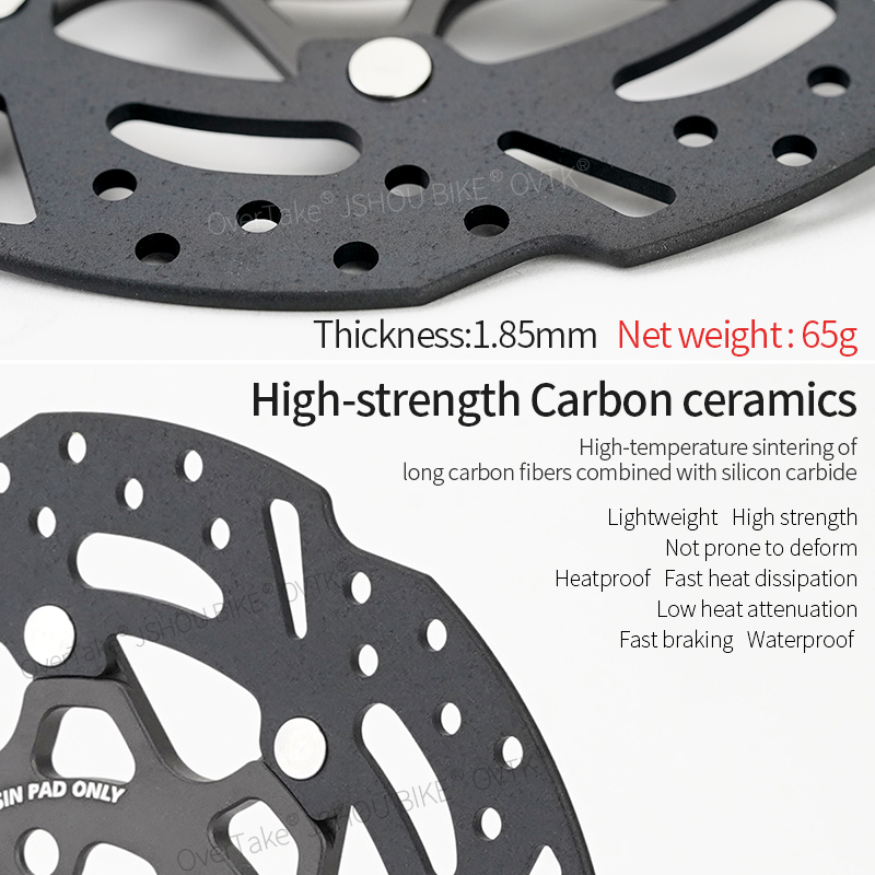 LVZHUN Bike Carbon-Ceramic Bra - огляд і ціна Carbon Ceramic Motorcycle Brake Rotor