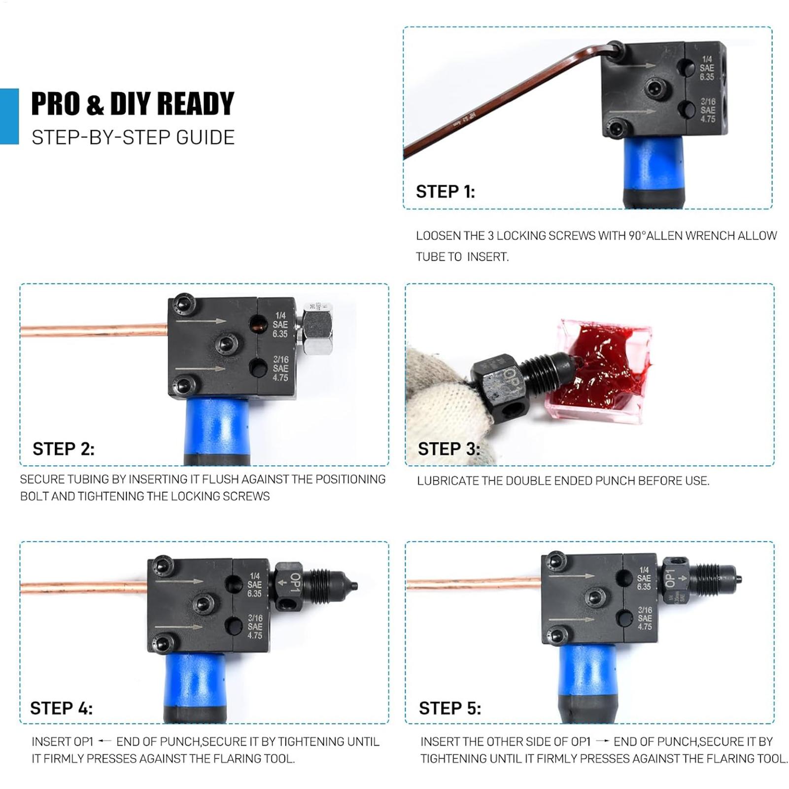 Double Flare Tool Professional - огляд і ціна Brake Line Motorcycle