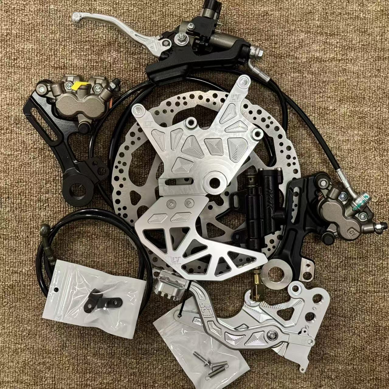 Dual Caliper Bracket Kit for L - огляд і ціна Brake Caliper