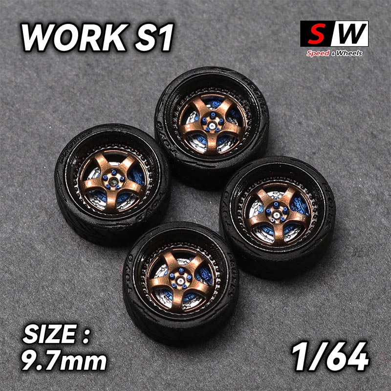 SW 1/64work S1 Car Model Modif - огляд і ціна Brake Caliper