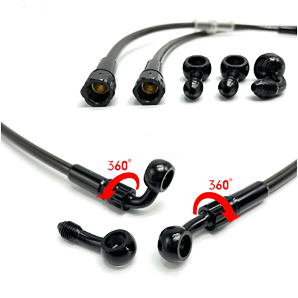 Motorcycle Brake Hose AN3 Brai - огляд і ціна Brake Line Motorcycle