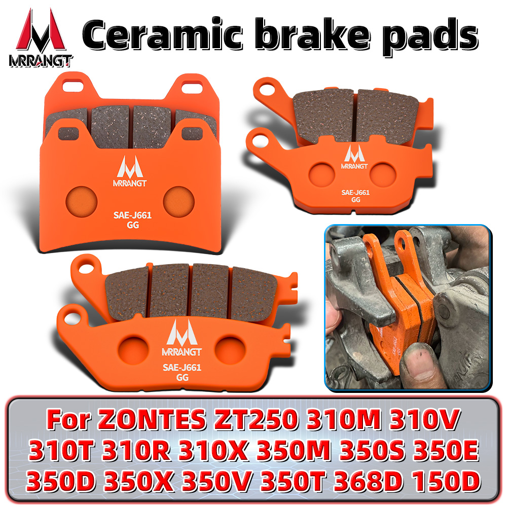 MRRANGT Ceramic Brake Pads Fit - огляд і ціна Carbon Ceramic Motorcycle Brake Rotor